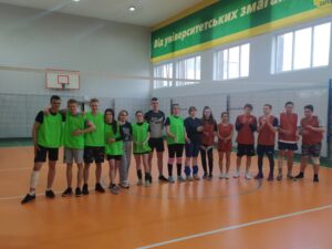 Змагання з волейболу серед факультетів НФаУ